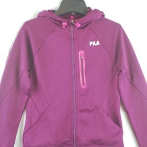 Fila | Purple Workout Hoody Sweatshirt - XS